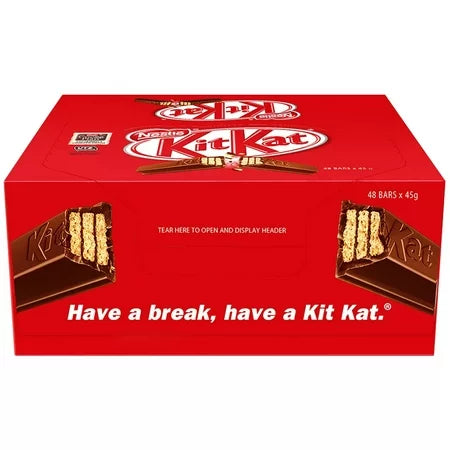 Kit Kat Regular Bar 45g - 48ct