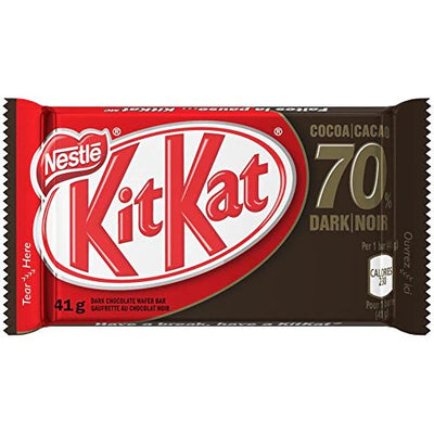 Kit Kat Dark Chocolate 41g - 24 Bars - Canada