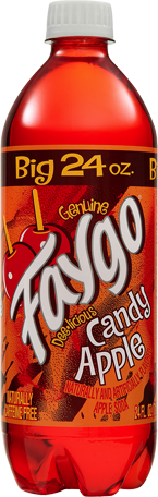 Faygo Soda Candy Apple 710ml (24 pack)