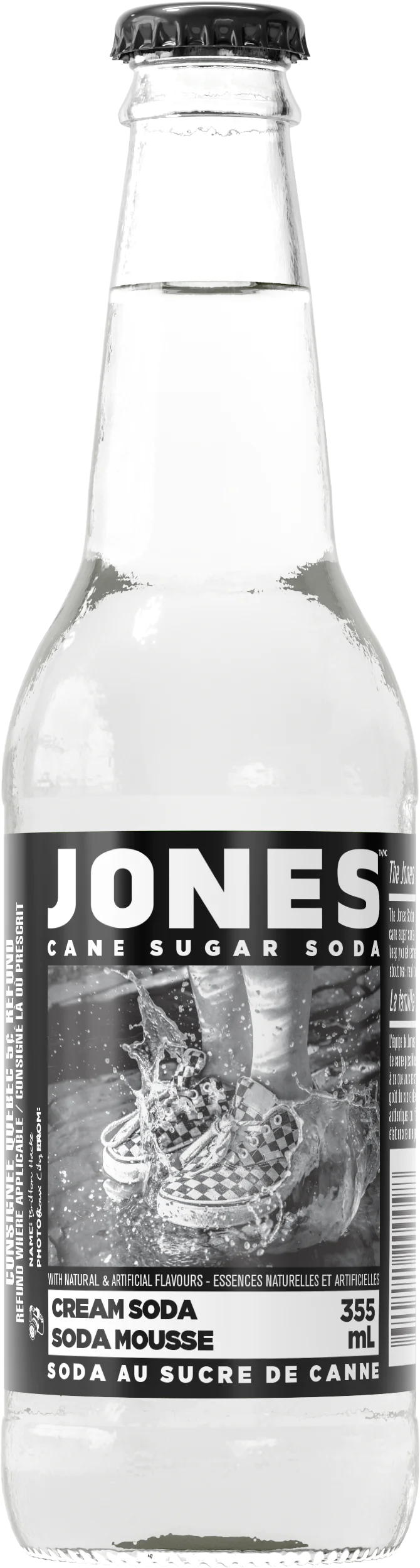 Jones Cream Soda 355ml - 12Ct