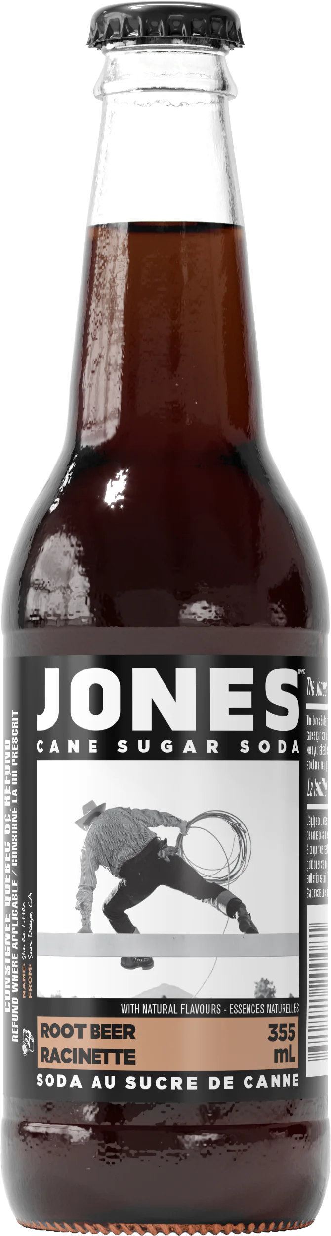 Jones Root Beer 355ml - 12Ct