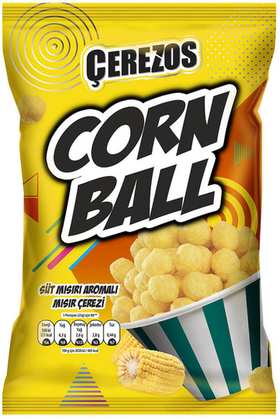 Cerezos Corn Ball 115g - Case of 21 (Turkey)