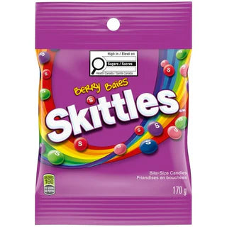 Skittles Berry Peg Bag 170g - Case of 12