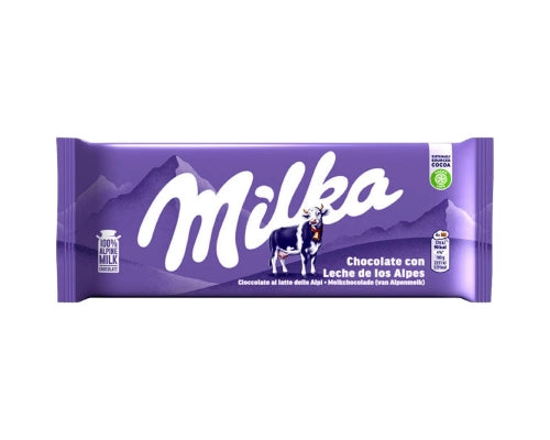 Milka Alpine Milk Bar 100g - Case of 22 (EU)