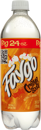 Faygo Soda Vanilla Creme Soda 710ml (24 pack)