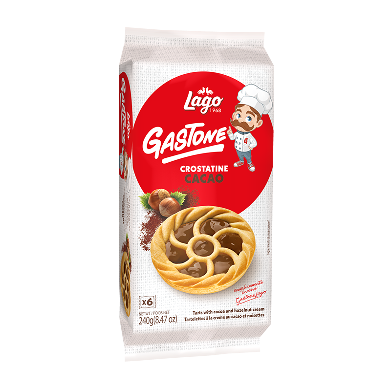 Lago Gastone Cocoa Tarts 240g - Europe