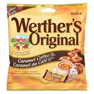 Werther's Original Caramel Coffee Hard Candies 135g (Case of 12)