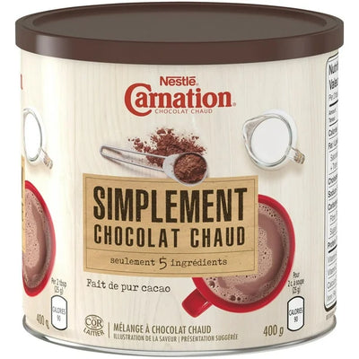 Carnation Simply Hot Chocolate 400g - Case of 12