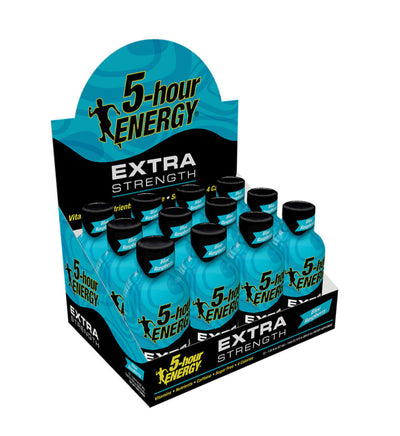 5 Hour Energy Extra Strength Blue Raspberry 57ml - (Case of 12)