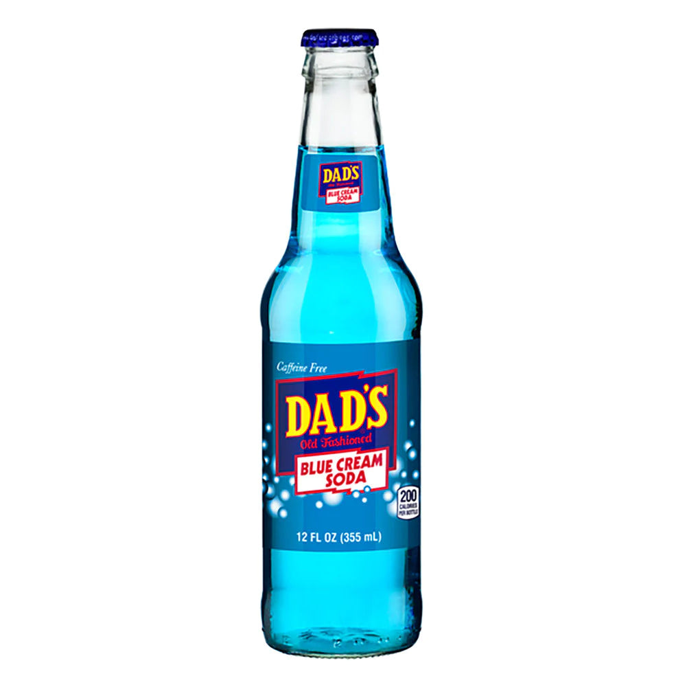 Dad's Blue Cream Soda 355ml - 12 Pack