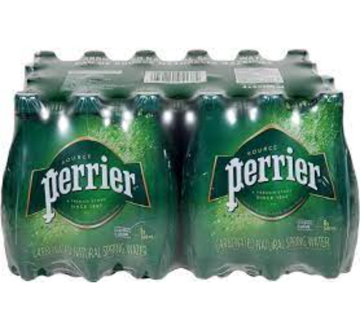 Perrier Carbonated Natural Spring Water Regular Flavor 500ml (24 pack)