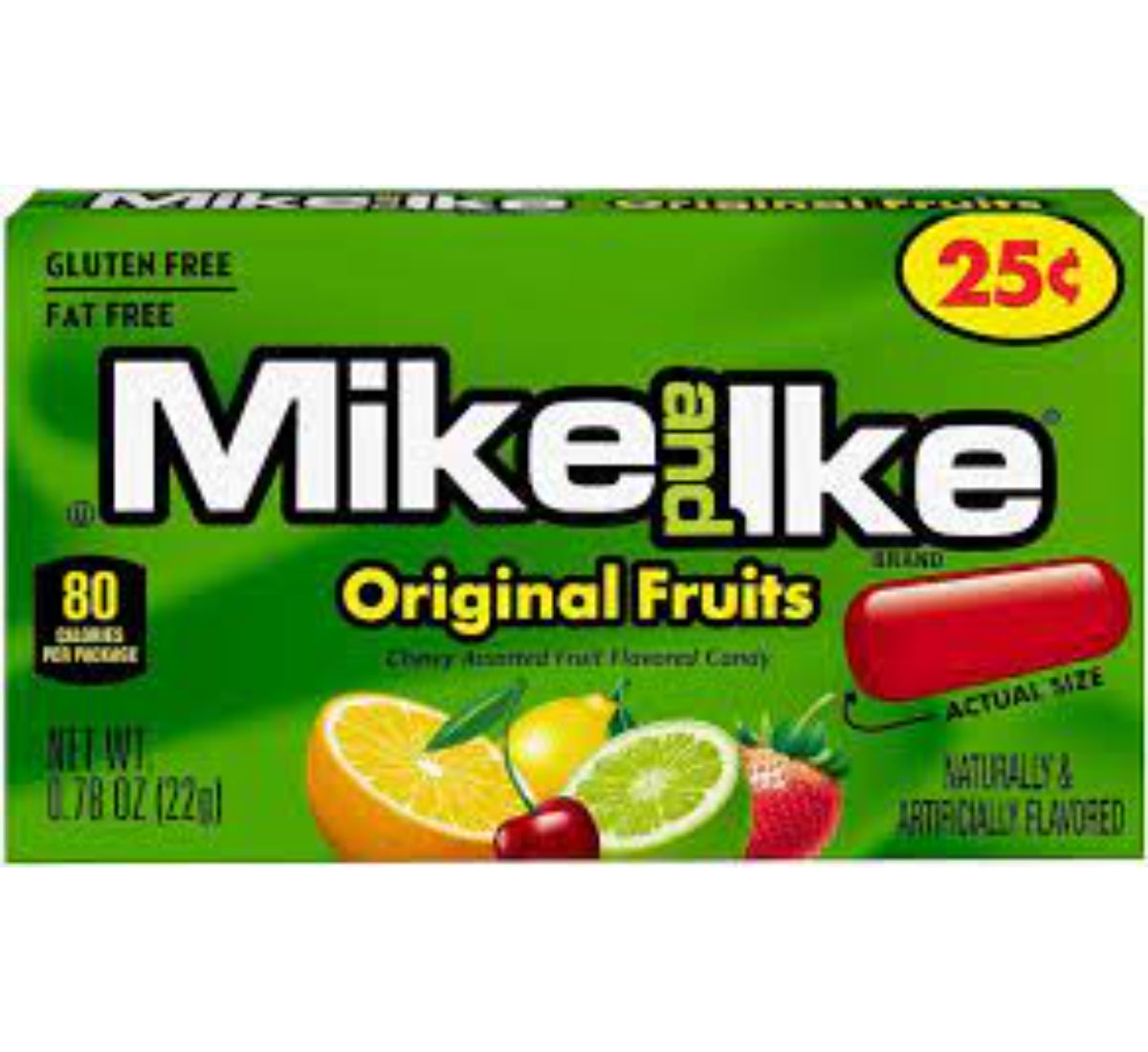 Mike & Ike Original Fruits 22g (Case of 24)