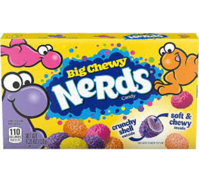 Nerds Big Chewy Theater Box - 120g (Case of 12)