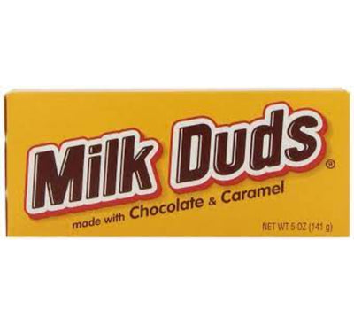 Milk Duds Chocolate & Caramel Candy 141g ( 12 pack)