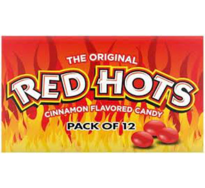 Red Hots Cinnamon Theater Box 155g (Case of 12)
