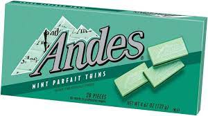 Andes Mint Parfait Thins 132g (12 pack)