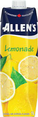 Allen's Lemonade 1 liter (12 pack)