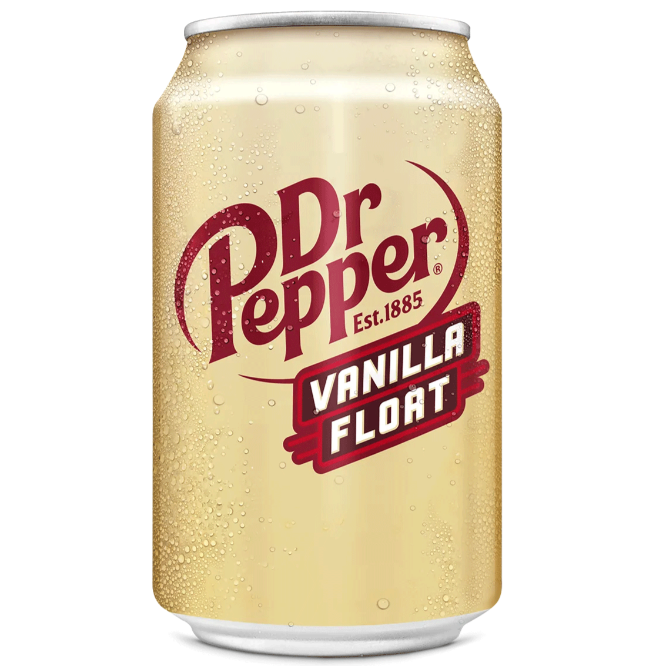Dr Pepper Vanilla Float 355ml - Case of 12