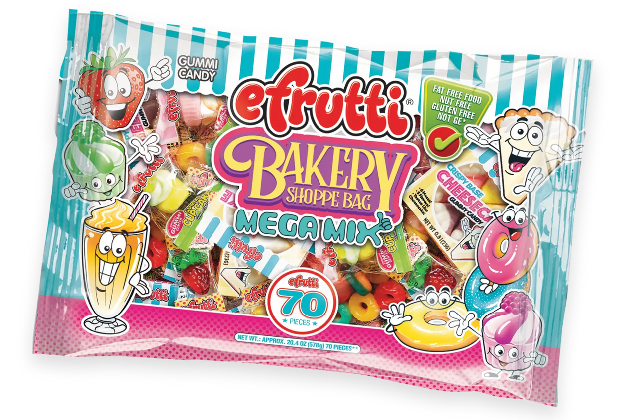 Efrutti Bake Shoppe Bag Mega Mix - 70ct