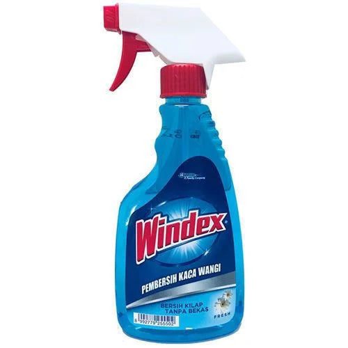 Windex Glass Cleaner Fresh Blue 500ml - Case of 12