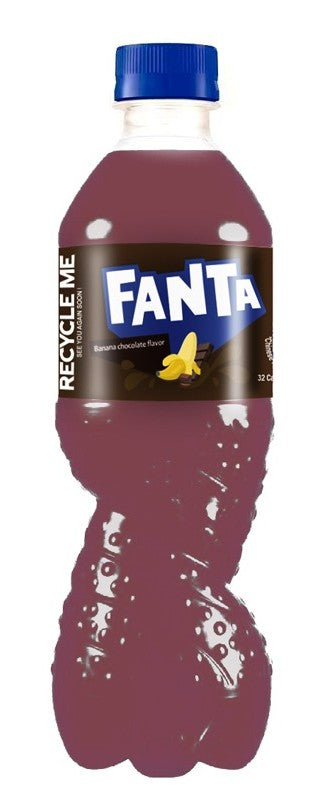 Fanta Banana Chocolate 500ml - Case of 12 (China)