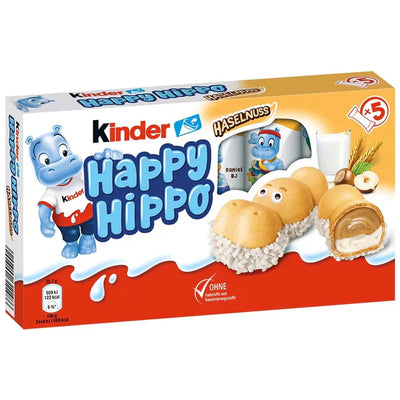 Kinder Happy Hippo Hazelnut 5pk - 10ct - EU