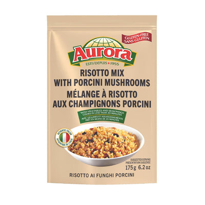 Aurora Risotto Mix with Porcini Mushrooms 175g - Case of 12