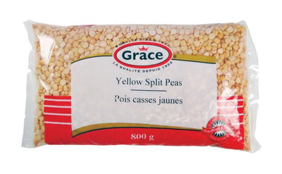 Grace Yellow Split Peas 2kg - Case of 12