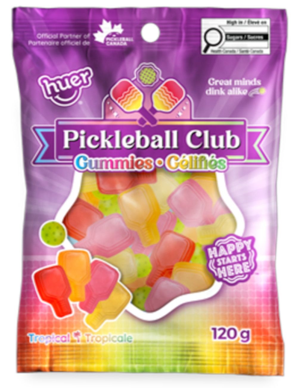 Huer Pickleball Club 120g - Case of 12