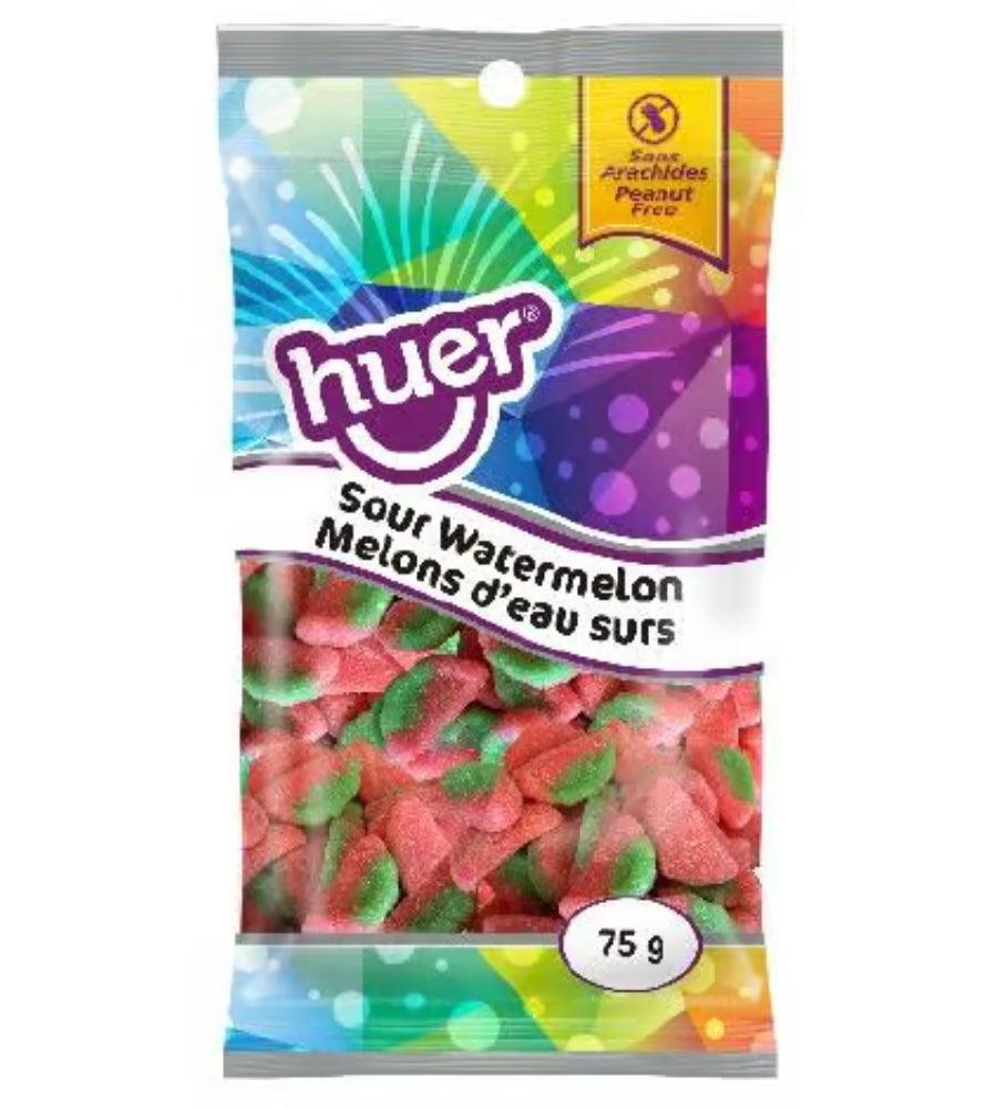 Huer Sour Watermelon 75g - Case of 12