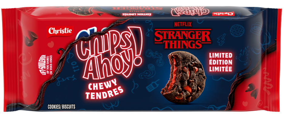 Chips Ahoy! Stranger Things Cookies 281g - Case of 12