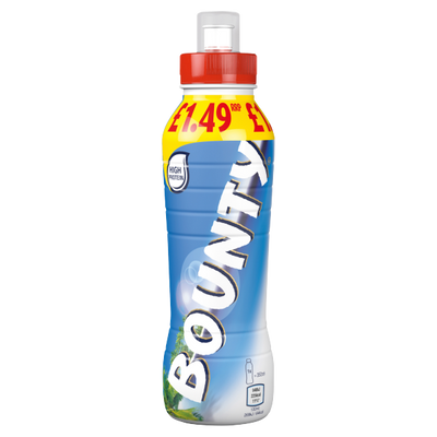 Bounty Milk Drink Sports Cap 350ml - (Case of 8) - UK Imported