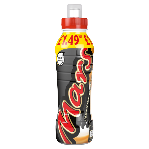 Mars Milk Drink Sports Cap 350ml - (Case of 8) - UK Imported