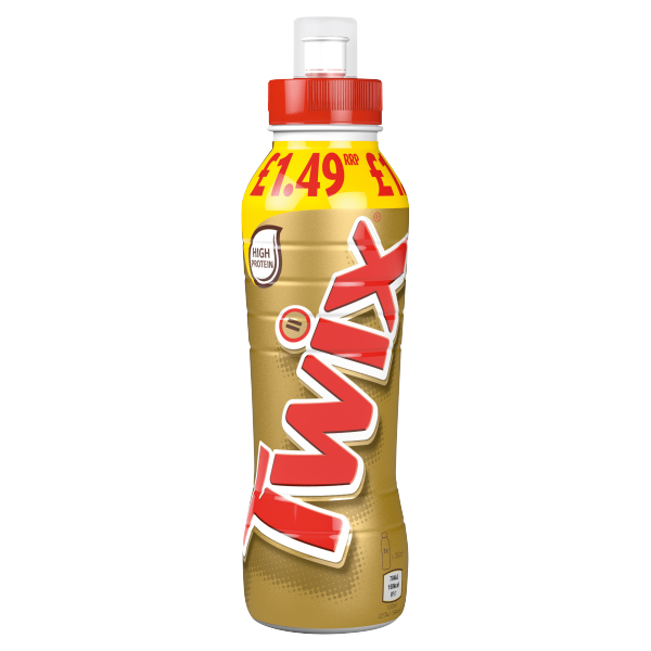 Twix Milk Drink Sports Cap 350ml - (Case of 8) - UK Imported