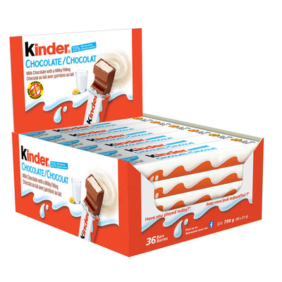 Kinder Bueno Chocolate Bars 21g - 36Ct