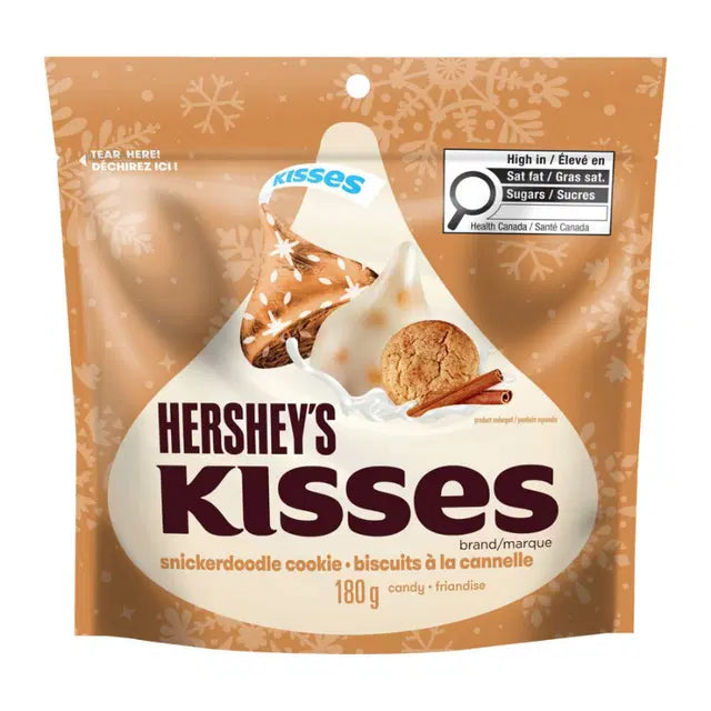 Hershey's Kisses Snickerdoodle Cookie 180g - Case of 21