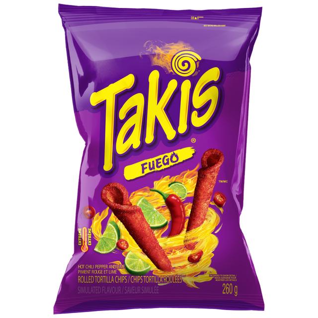 Takis Fuego Chips 260g - Case of 14 (BB:Dec-8-25)