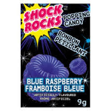 Shock Rocks Popping Blue Raspberry - 24ct
