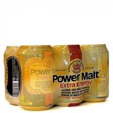 Power Malt Extra Energy Drink Can 330ml (6 pack)