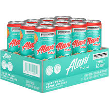 Alani Nu Juicy Peach Energy Drink 355ml - (Case of 12)