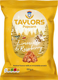 Taylors Potato Crisps Limoncello & Raspberry 150g - Case of 8