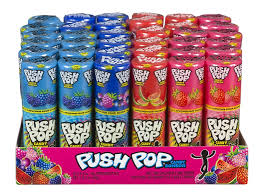 Bazooka Push Pop Candy - 36ct