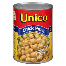 Unico Chick Peas 540ml - Case of 12