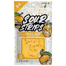Sour Strips Tropical Mango Peg Bag (Case of 12)