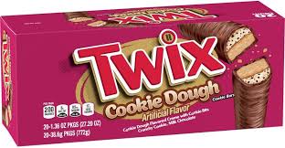 Twix Cookie Dough Bars 38g - Case of 20