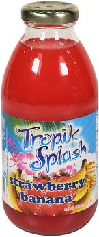 Tropik Splash Strawberry Banana 473ml - Case of 12