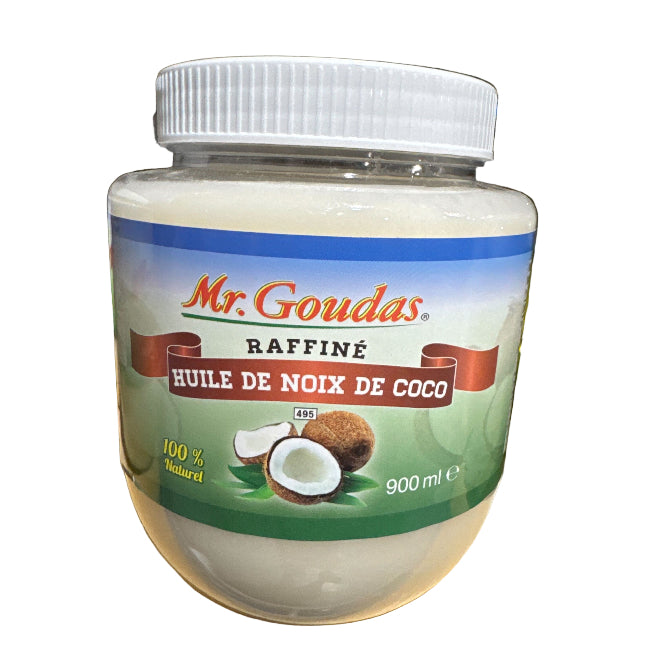 Mr. Goudas Coconut Oil 900ml - Case of 12