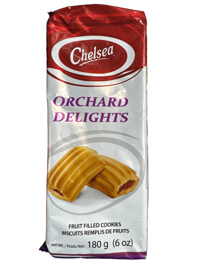 Chelsea Orchard Delights Fruit Filled Cookies 180g - Case of 12