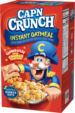 Cap'n Crunch Instant Oatmeal - 6ct