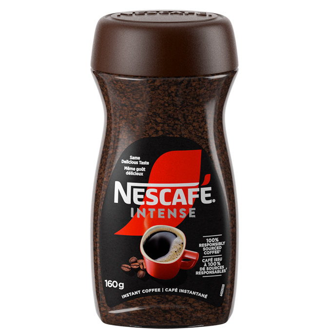 Nescafe Intense Instant Coffee 160g - Case of 12